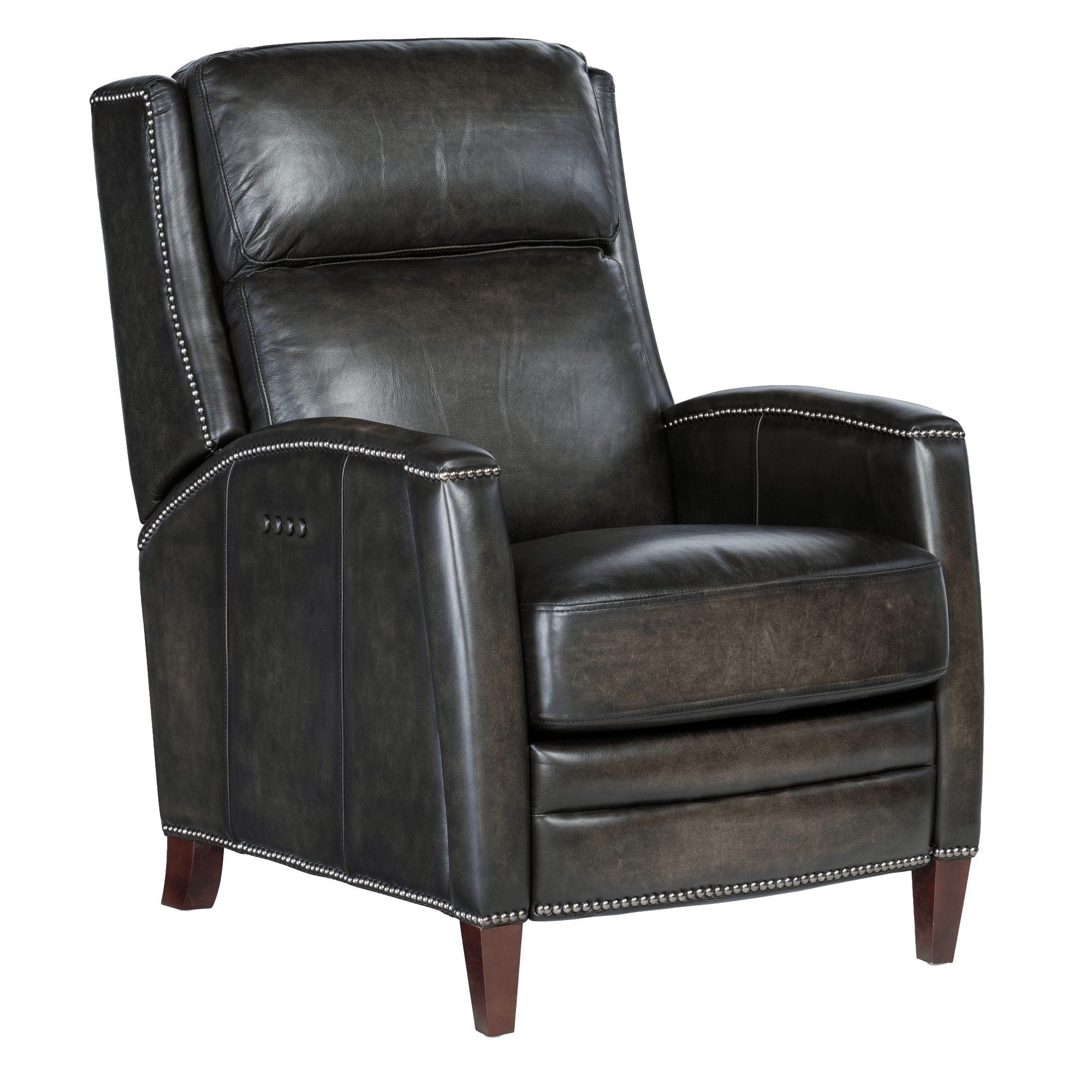 Dunsten Power Recliner with Articulating Headrest, Leather - Coja