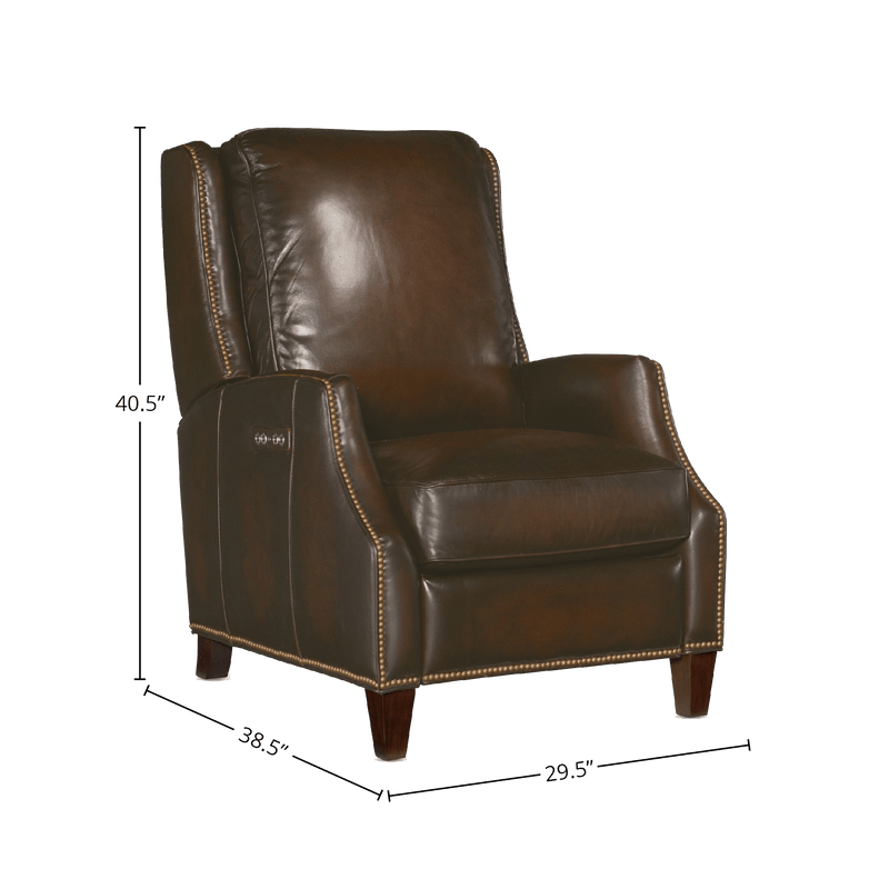 Elicce Power Recliner with Articulating Headrest, Leather - Coja