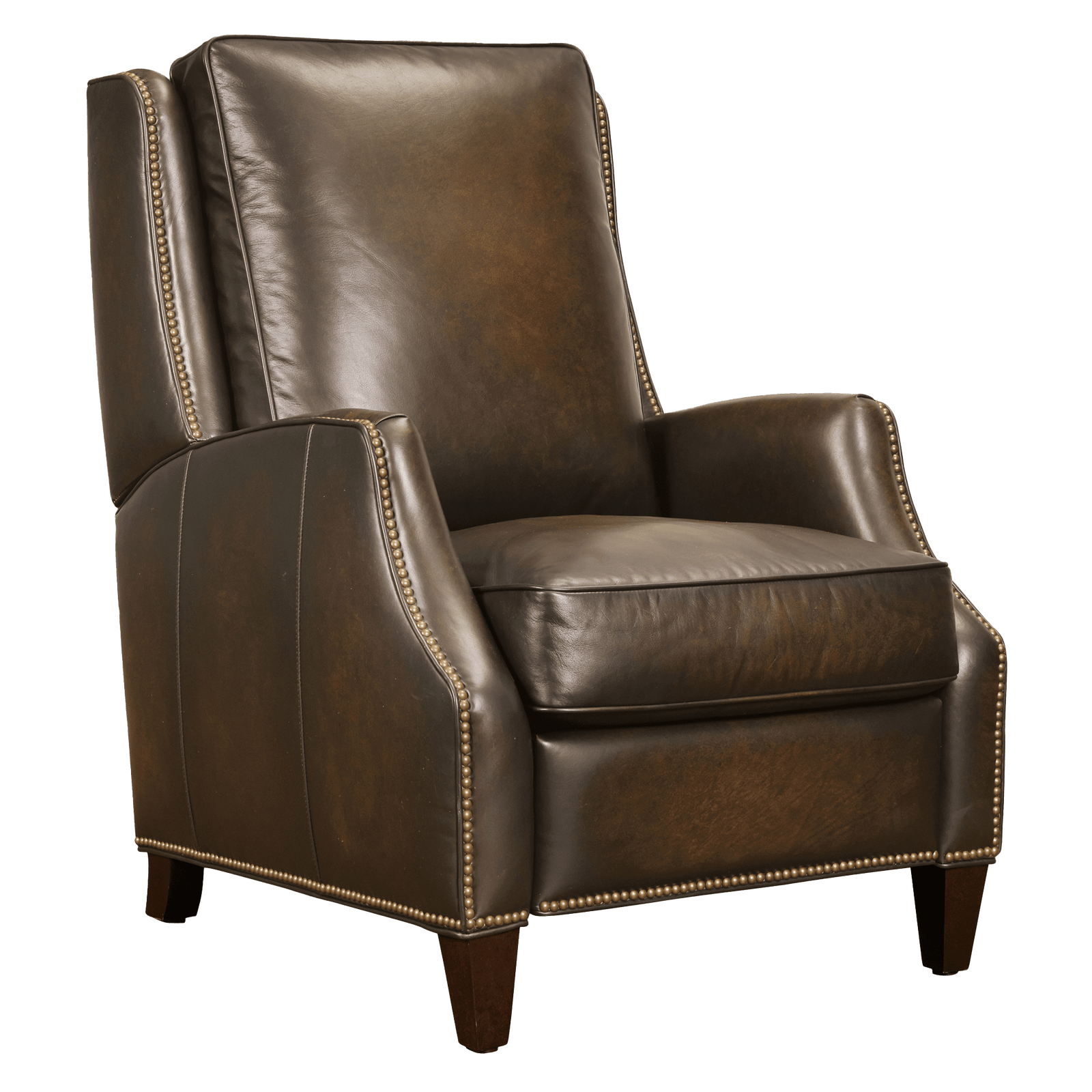 Elicce Manual Push Back Recliner, Leather - Coja