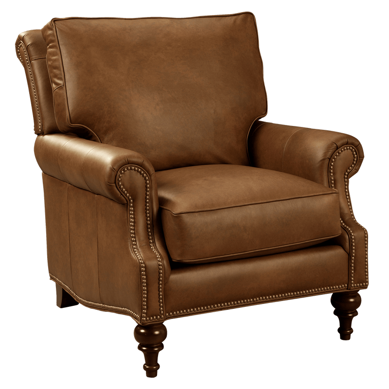 Everleigh Genuine Leather Armchair - Made in U.S.A. - Coja