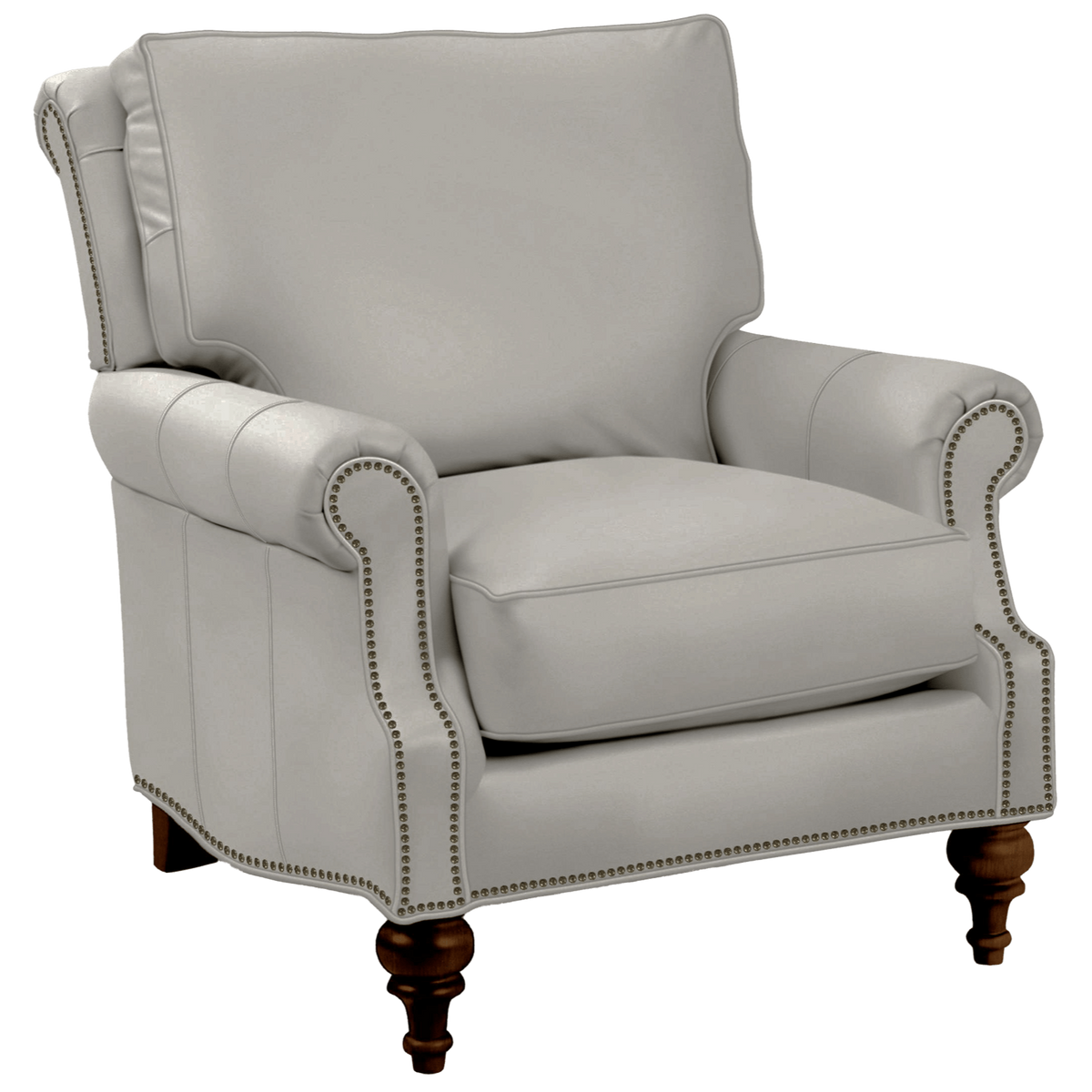 Everleigh Genuine Leather Armchair - Made in U.S.A. - Coja