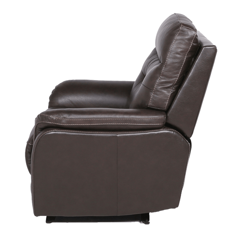 Favara Power Reclining Chair with Articulating Headrest and USB Port, Leather