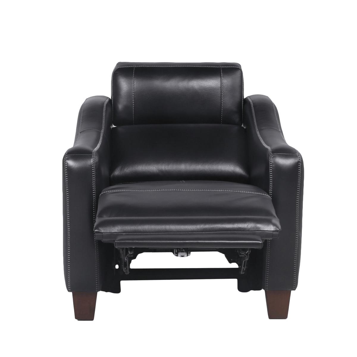 Galapa Upholstered Power Recliner, Leather