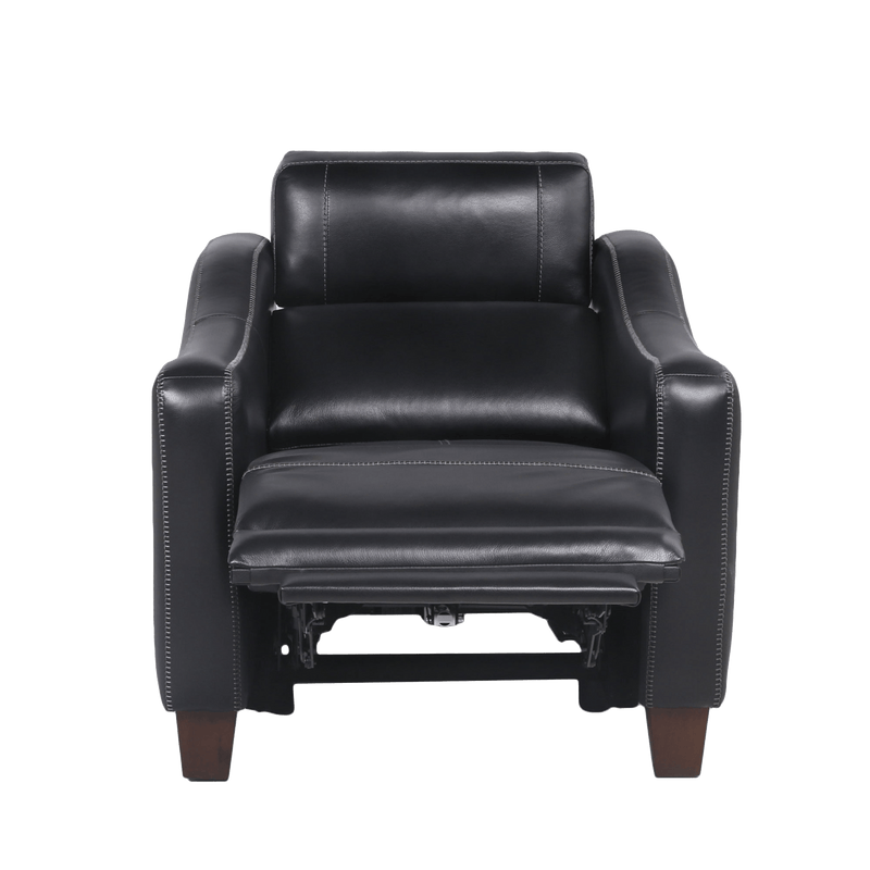 Galapa Upholstered Power Recliner, Leather