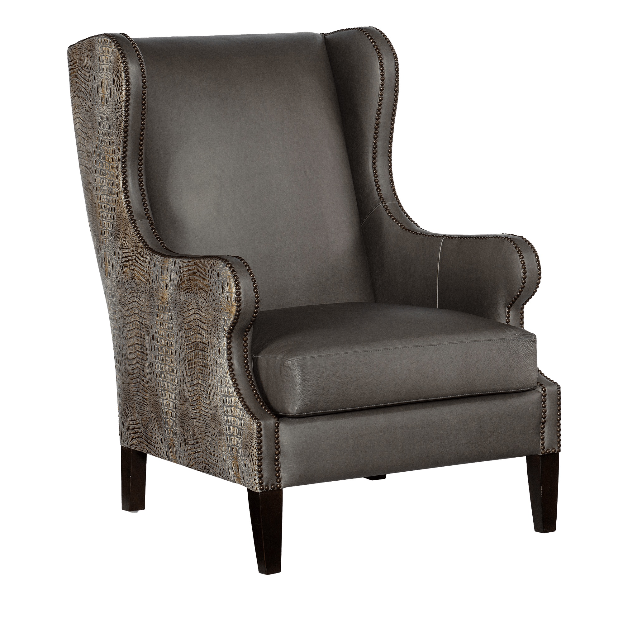 Haisley 30" Wide Side Chair, Gray