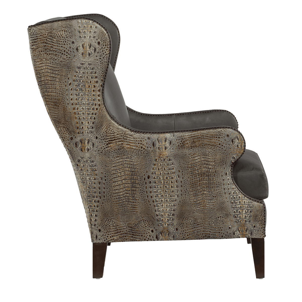 Haisley 30&quot; Wide Side Chair, Gray - Coja