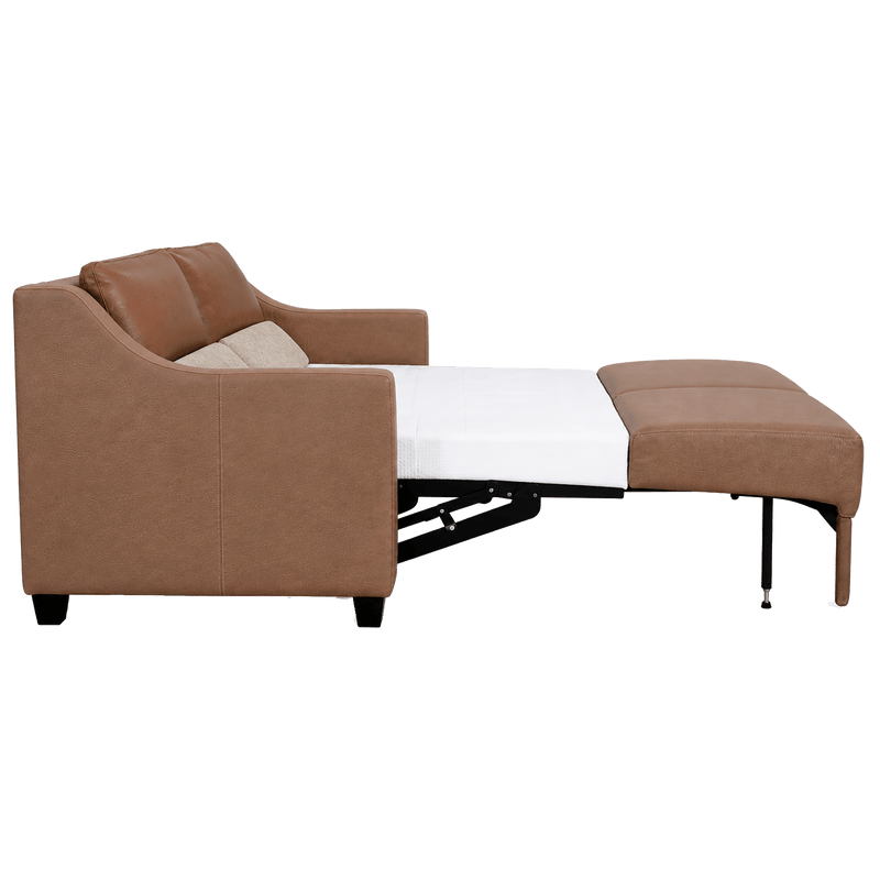 Imperia Queen Sleeper Sofa, Leather | Premium Comfort & Easy-Open Design - Coja