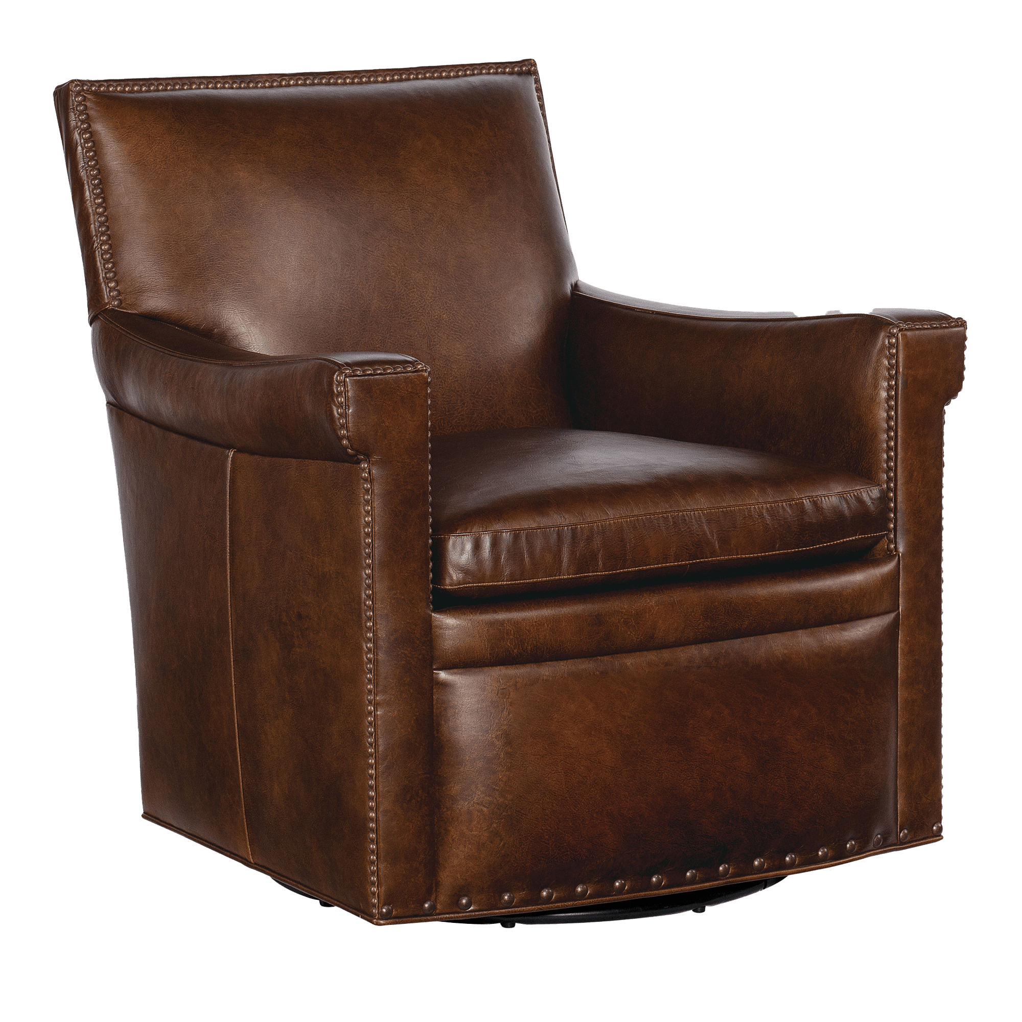 Issac 31.5" Wide Side Chair, Brown - Coja
