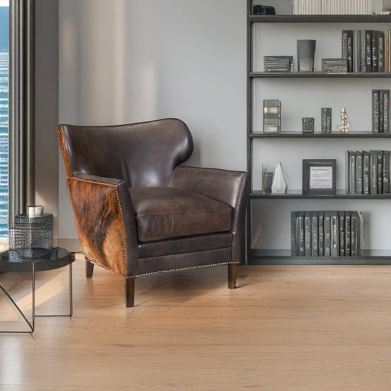 Kyson Leather Side Chair - Coja