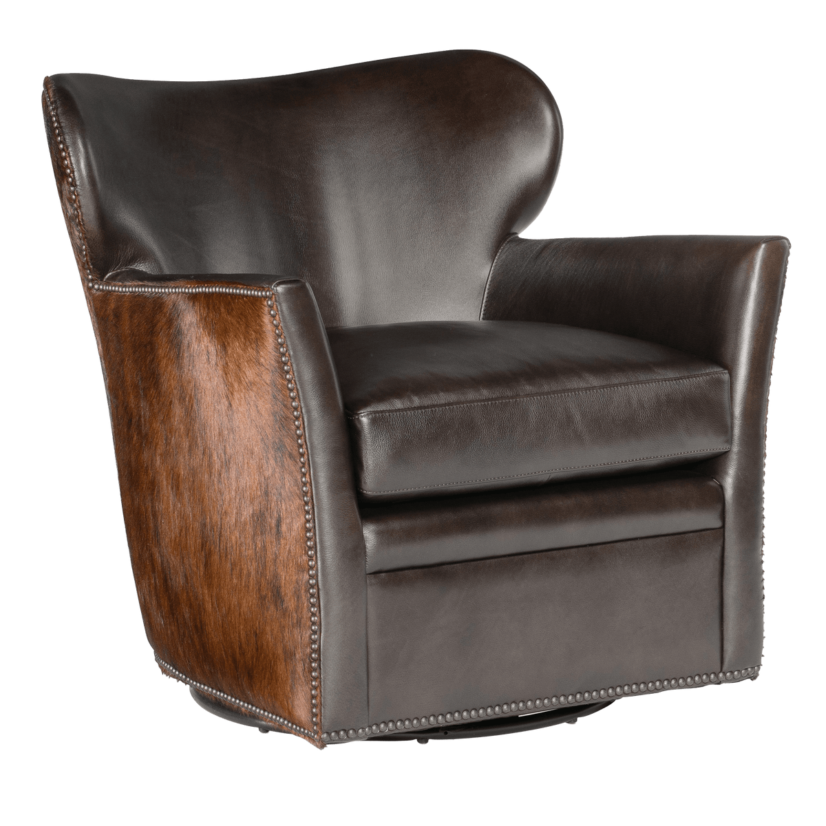 Kyson 29&quot; Wide Side Chair, Leather - Coja