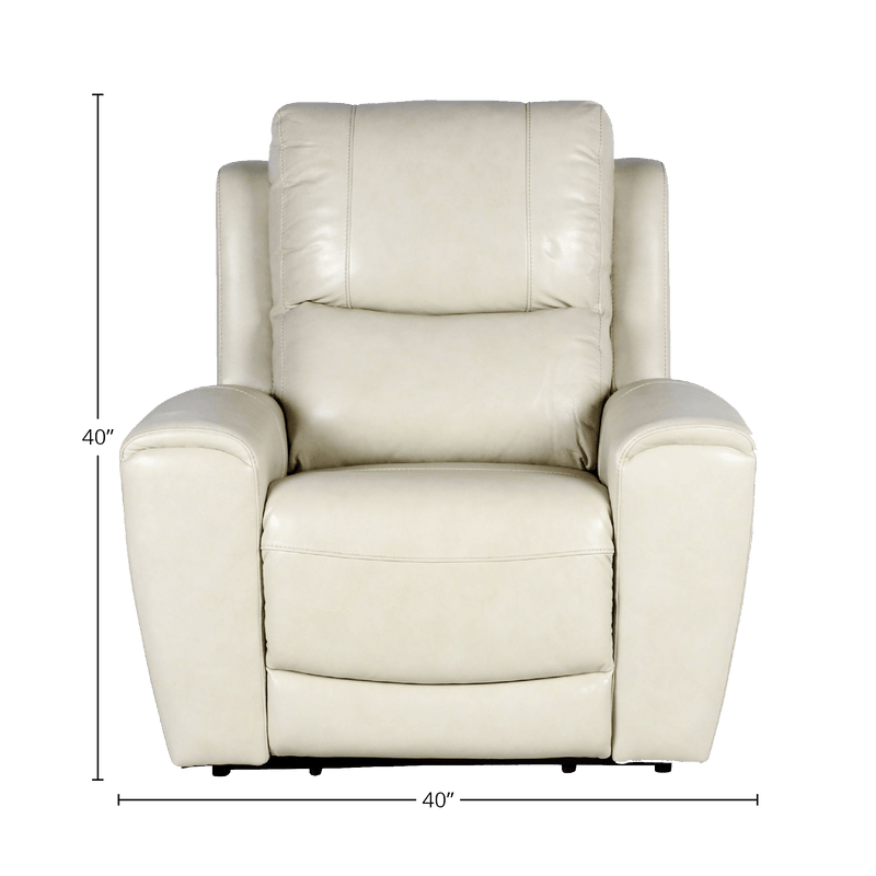 Leogane Sofa, Loveseat and Chair Power Reclining Set with Articulating Headrest and USB Ports - Coja