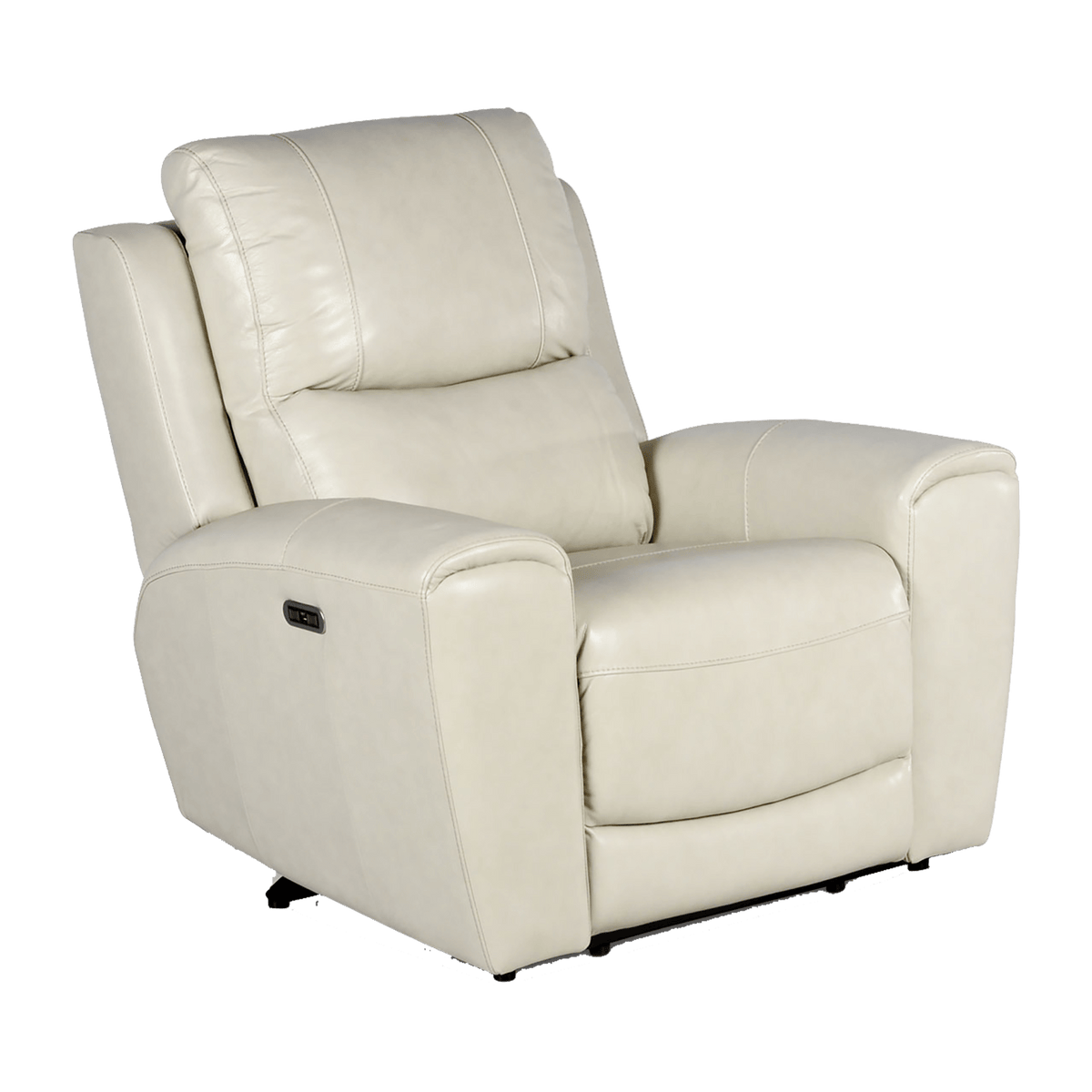 Leogane Leather Power Reclining Sofa and Recliner Set with Articulating Headrest and USB Ports - Coja