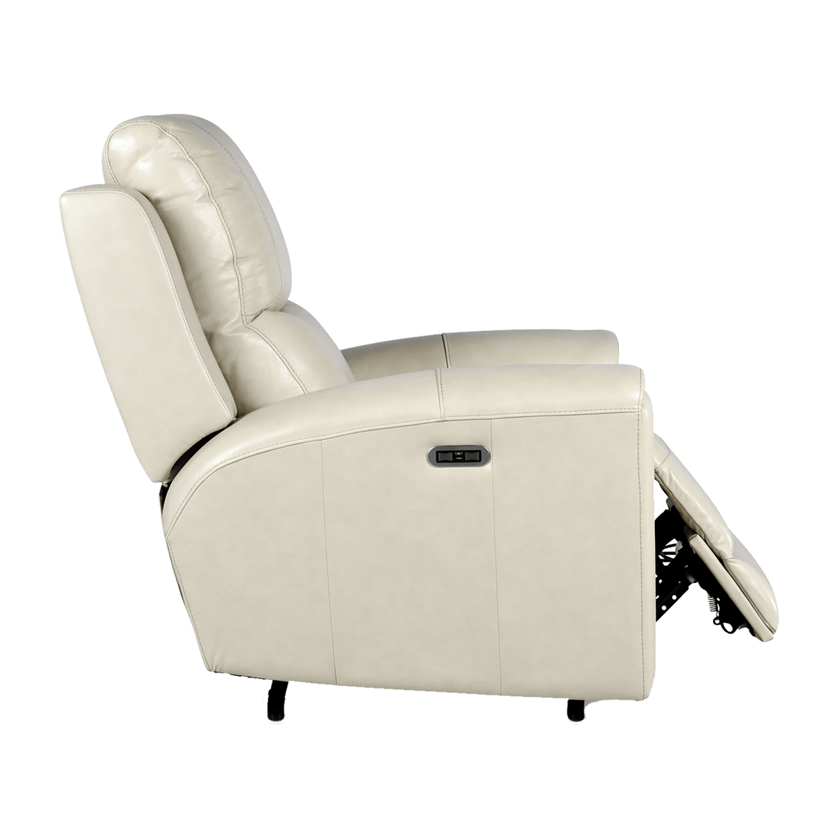 Leogane Power Reclining Chair with Articulating Headrest and USB Port, Leather