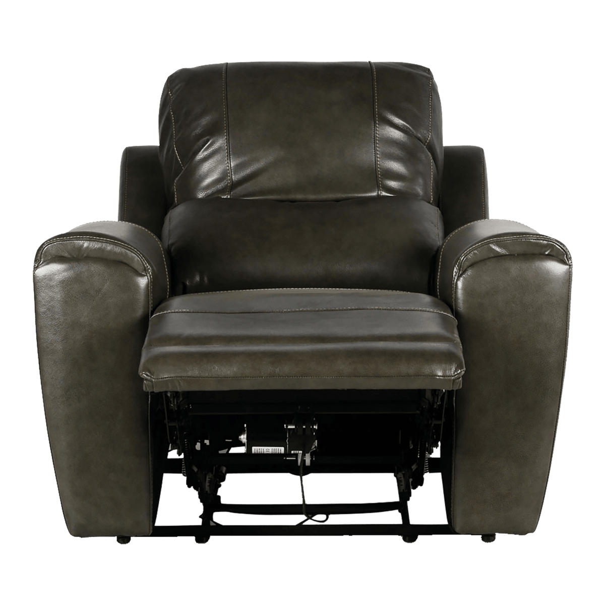 Leogane Leather Power Reclining Sofa and Recliner Set with Articulating Headrest and USB Ports - Coja