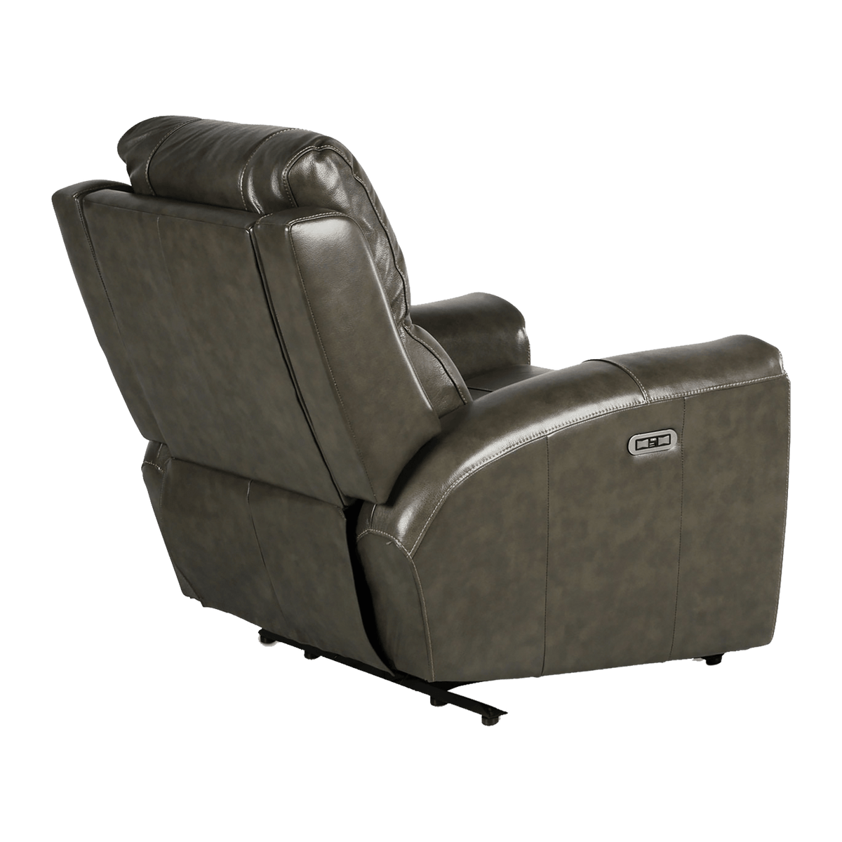 Leogane Power Reclining Chair with Articulating Headrest and USB Port, Leather