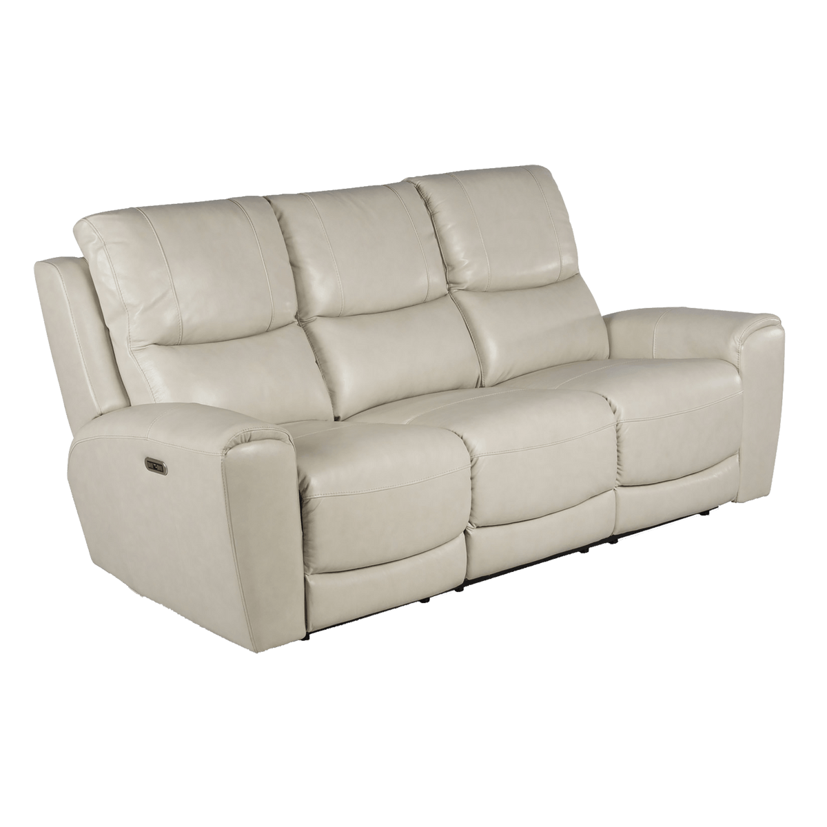 Leogane Leather Power Reclining Sofa and Recliner Set with Articulating Headrest and USB Ports - Coja