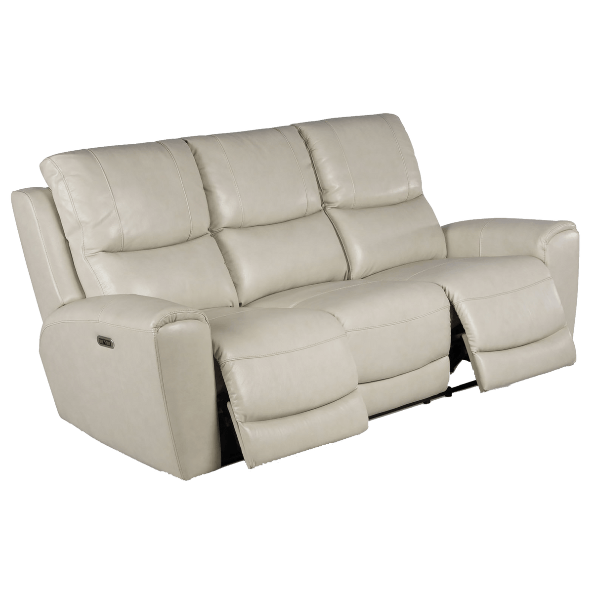 Leogane Leather Power Reclining Sofa with Articulating Headrest and USB Port - Coja