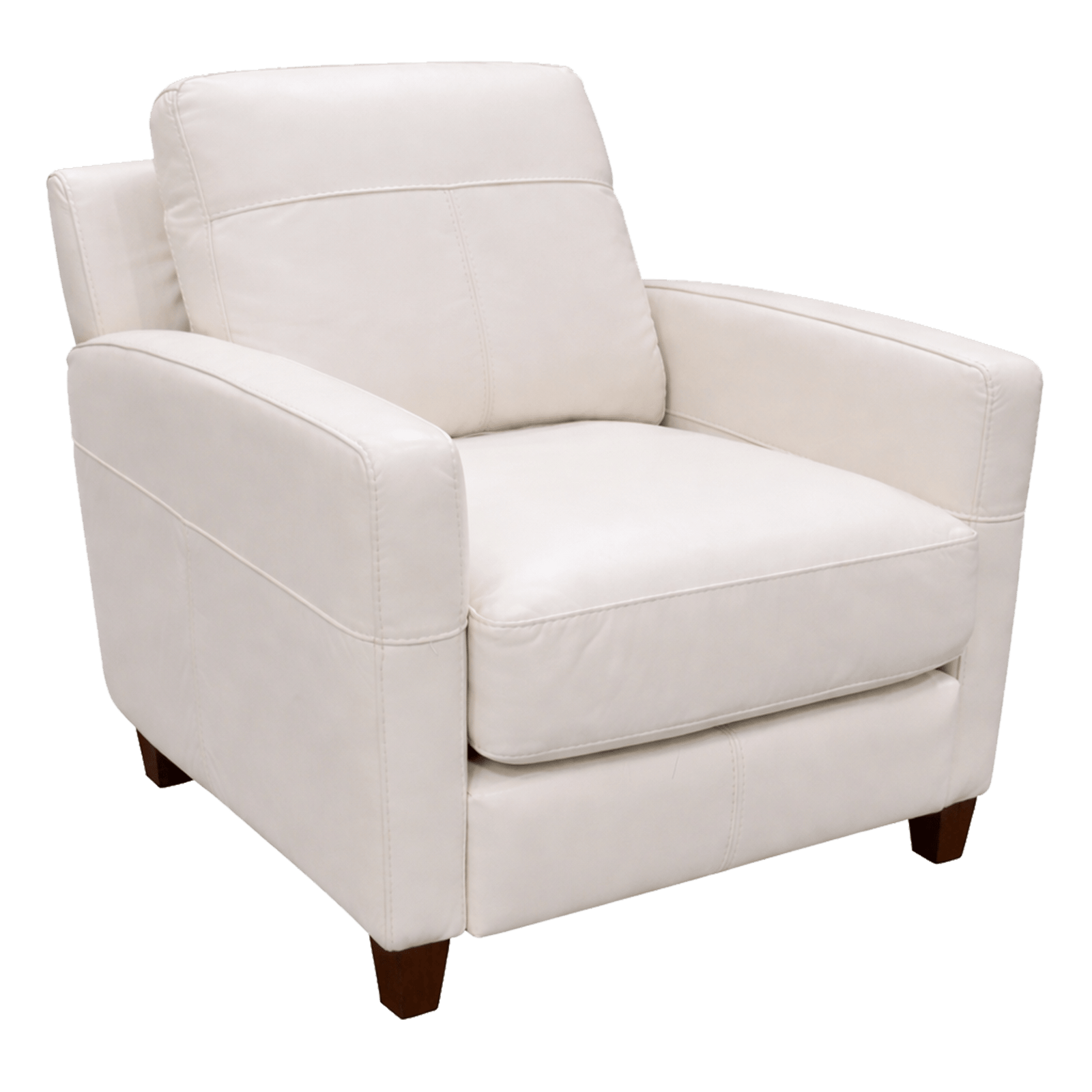 Linear Leather Chair - Coja