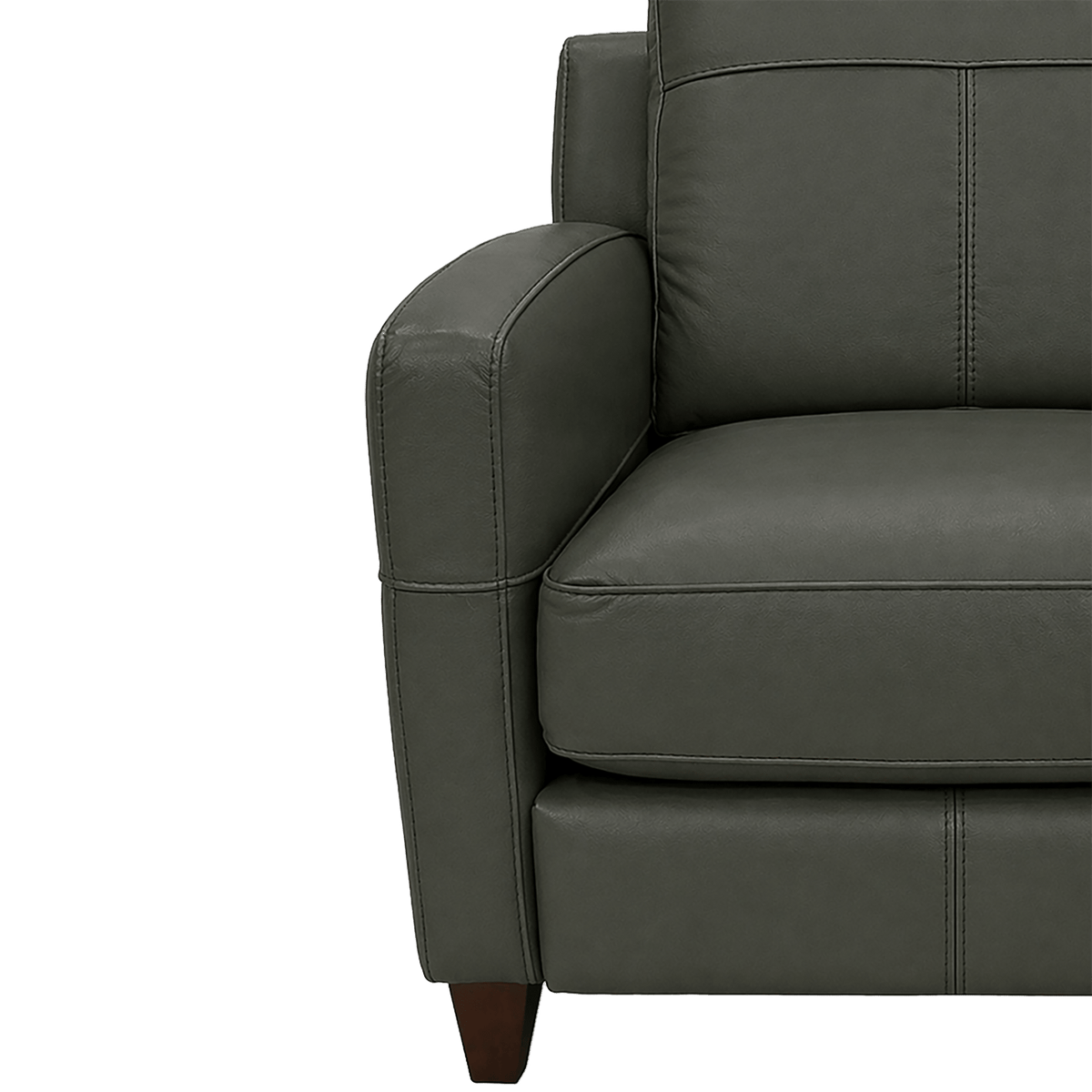 Linear Leather Sofa & Loveseat Set - Coja