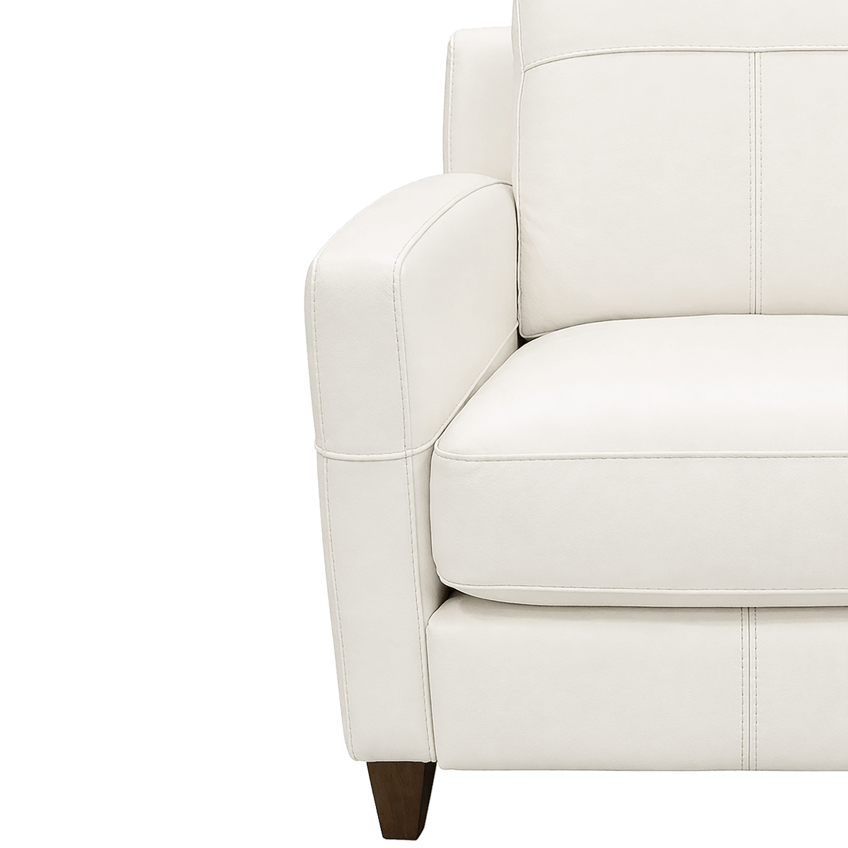 Linear Leather Sofa & Loveseat Set - Coja