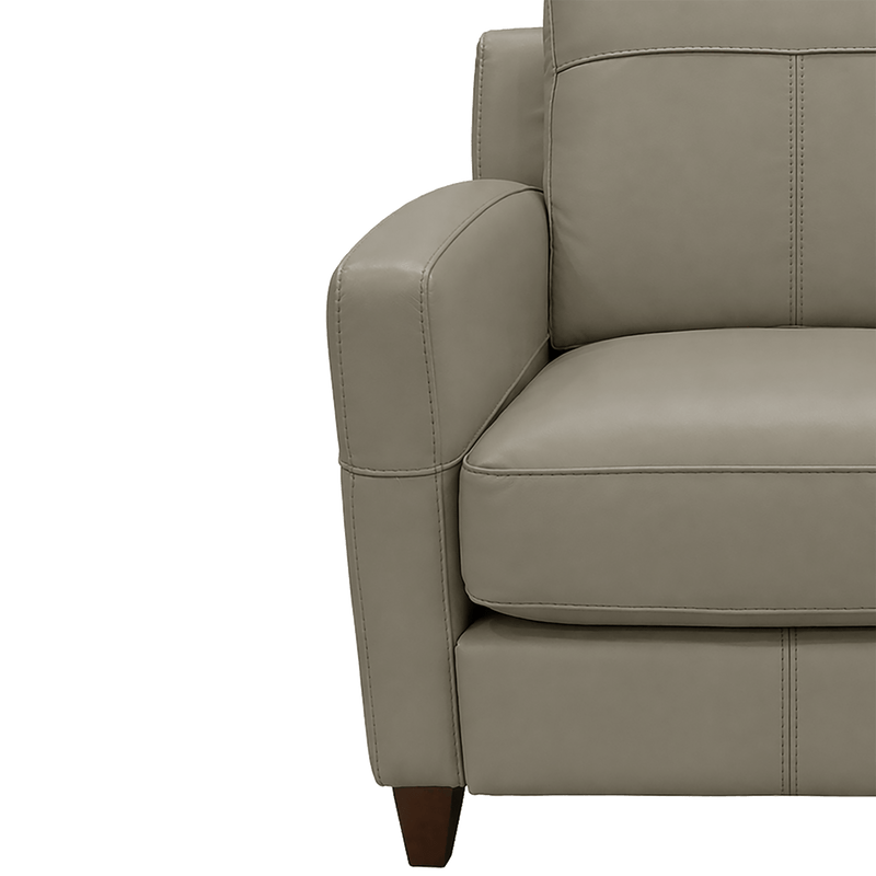 Linear Leather Sofa & Loveseat Set - Coja