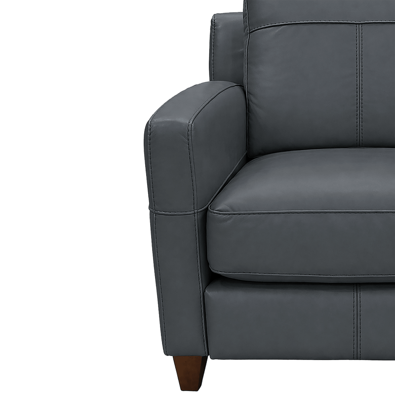 Linear Leather Sofa & Loveseat Set - Coja