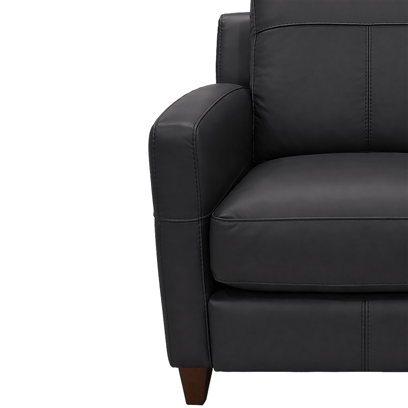 Linear Leather Sofa & Loveseat Set - Coja