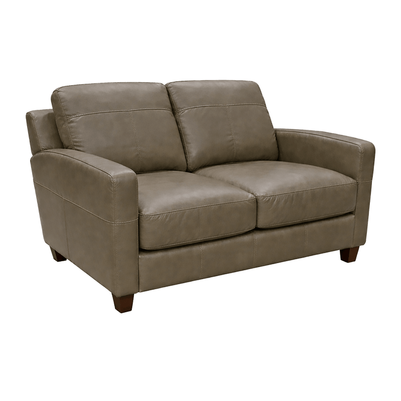 Linear Leather Sofa & Loveseat Set - Coja