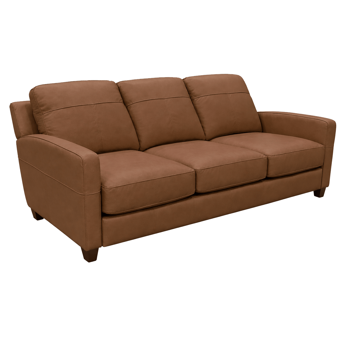 Linear Leather Sofa & Loveseat Set - Coja