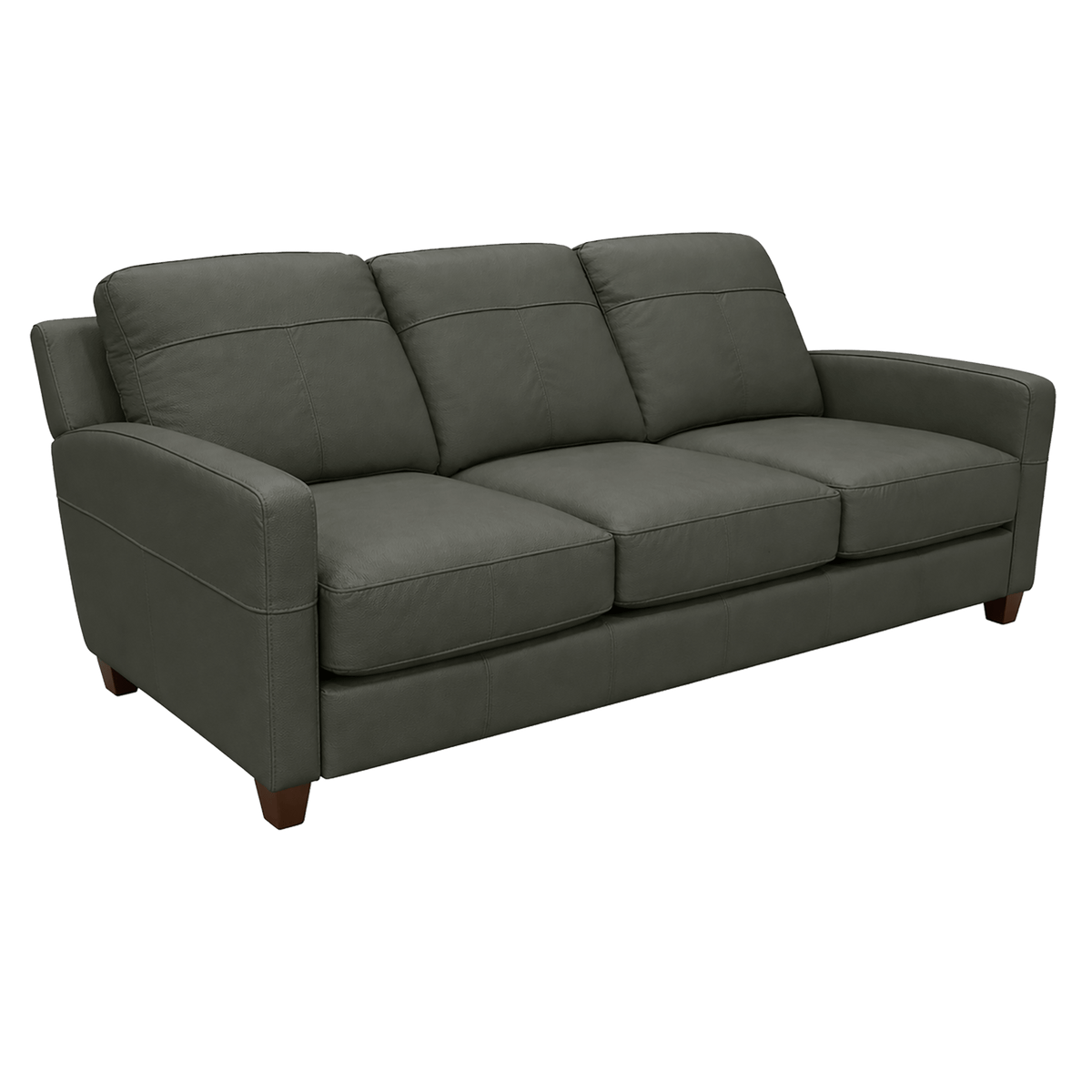 Linear Leather Sofa & Loveseat Set - Coja