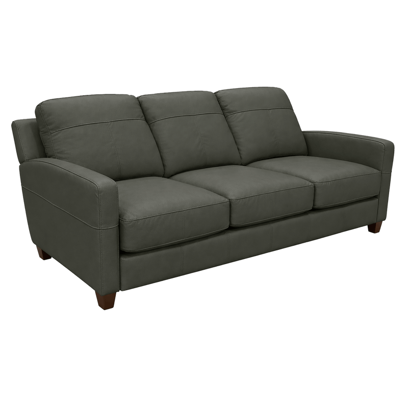 Linear Leather Sofa & Loveseat Set - Coja