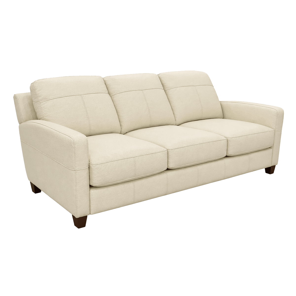 Linear Leather Sofa & Loveseat Set - Coja