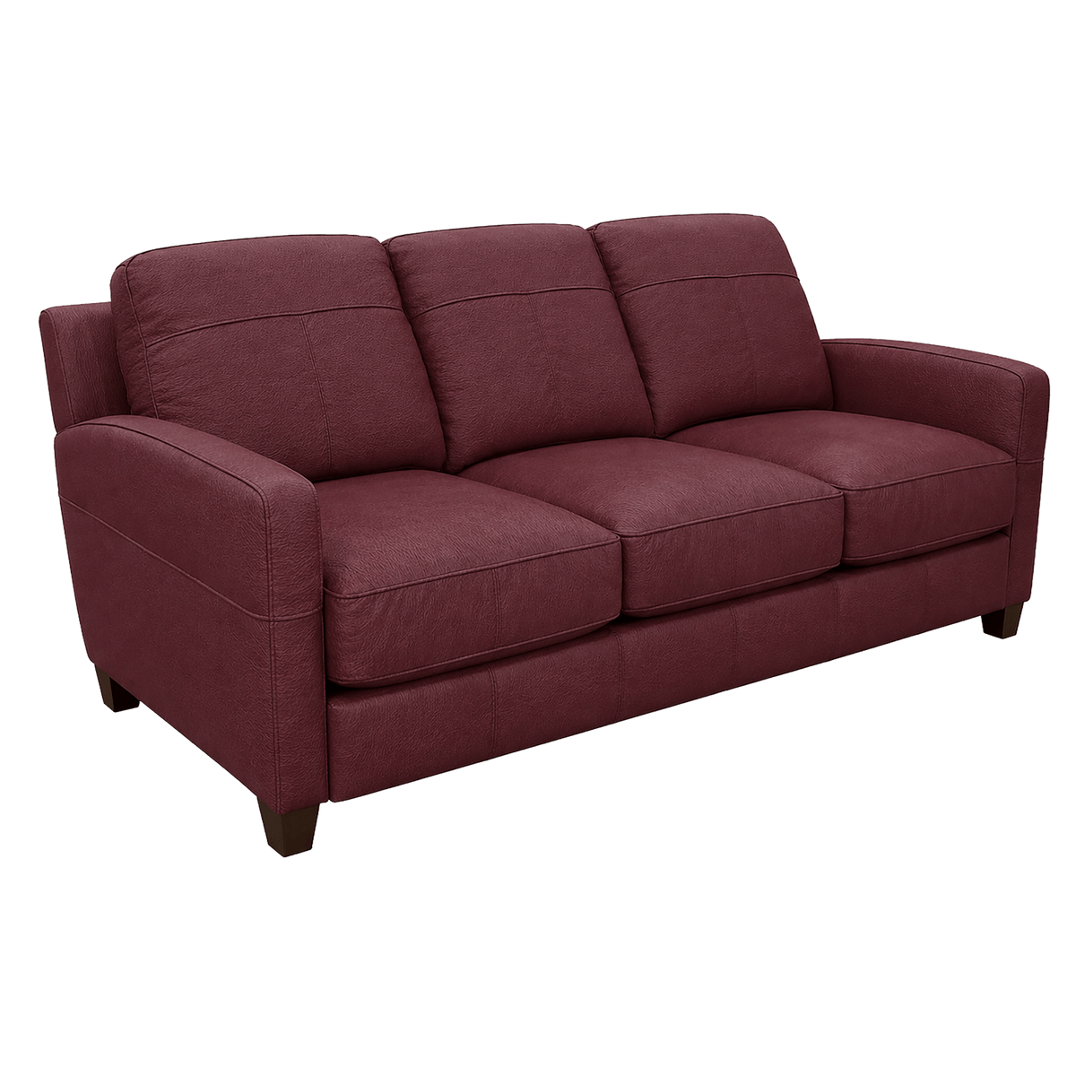 Linear Leather Sofa & Loveseat Set - Coja