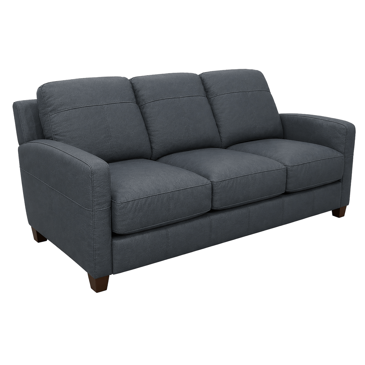 Linear Leather Sofa & Loveseat Set - Coja