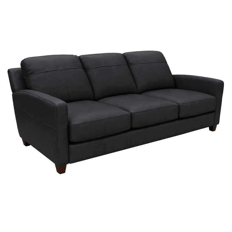 Linear Leather Sofa & Loveseat Set - Coja