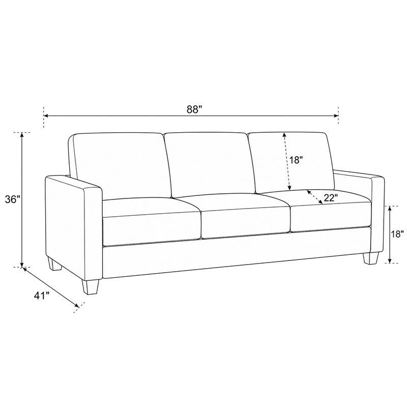 Loano King / Queen Sleeper Sofa | Premium Comfort & Easy-Open Design - Coja
