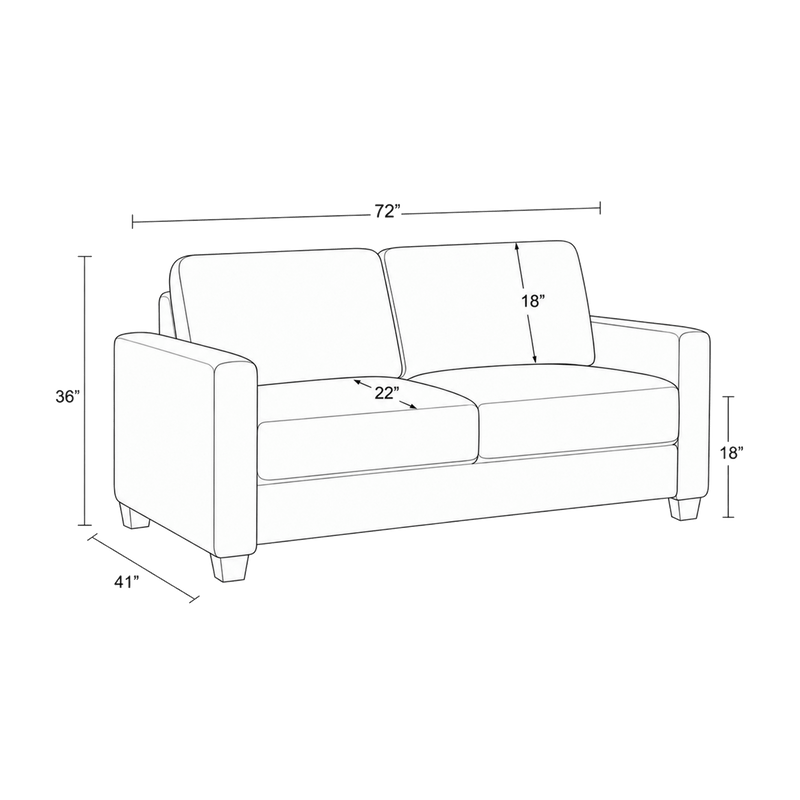 Loano King / Queen Sleeper Sofa | Premium Comfort & Easy-Open Design - Coja