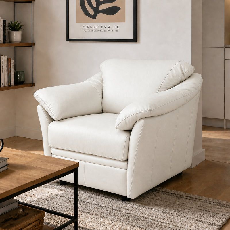 Lyons Leather Chair - Coja