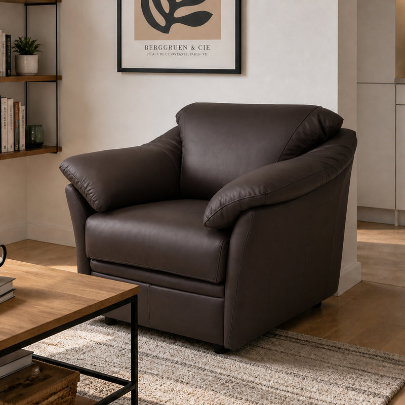 Lyons Leather Chair - Coja