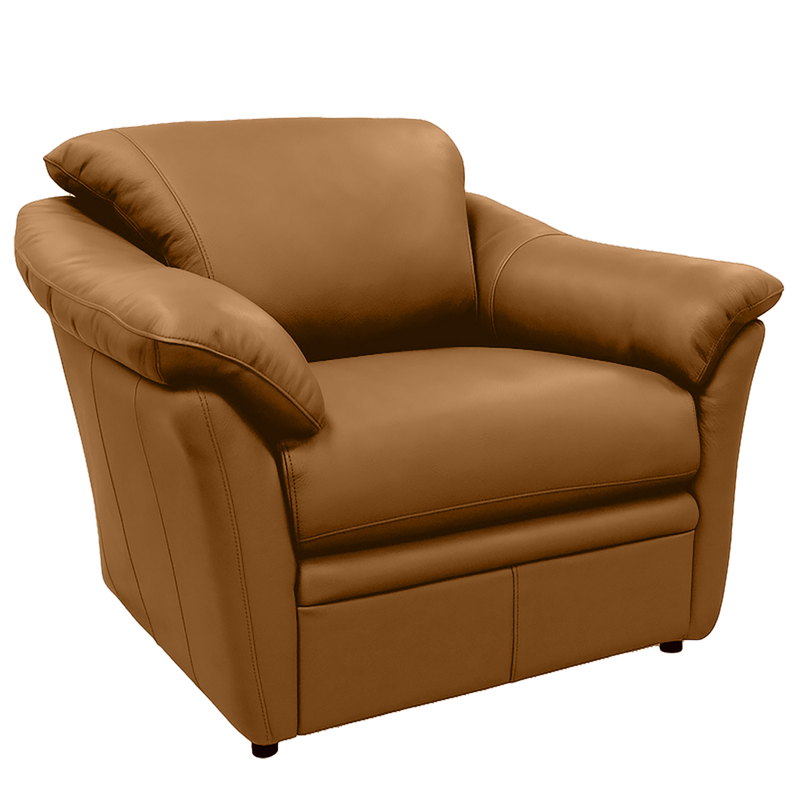 Lyons Leather Sofa & Two Chair Set