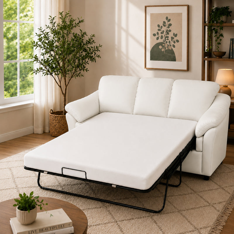 Lyons Leather Sofa Sleeper