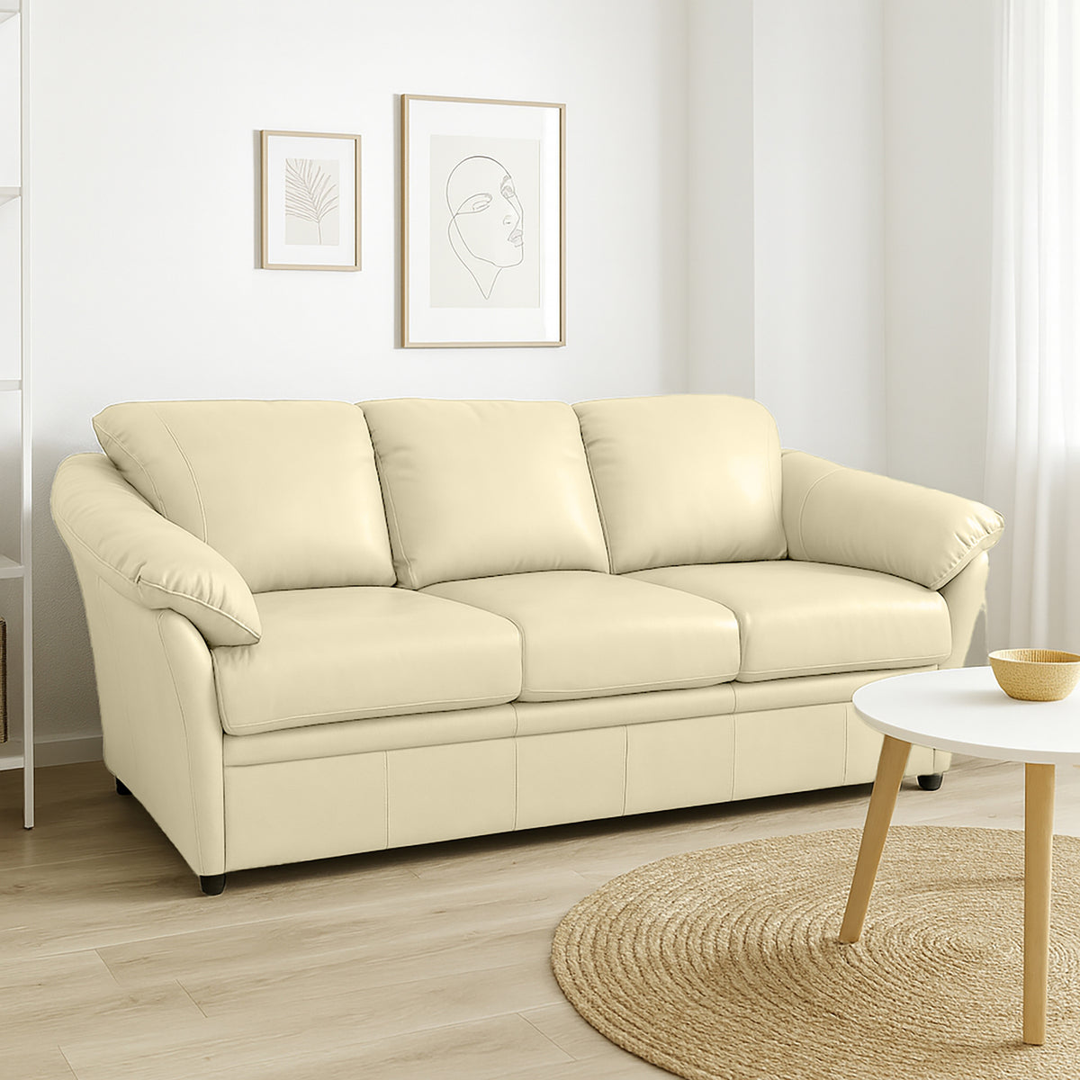 Lyons Leather Sofa