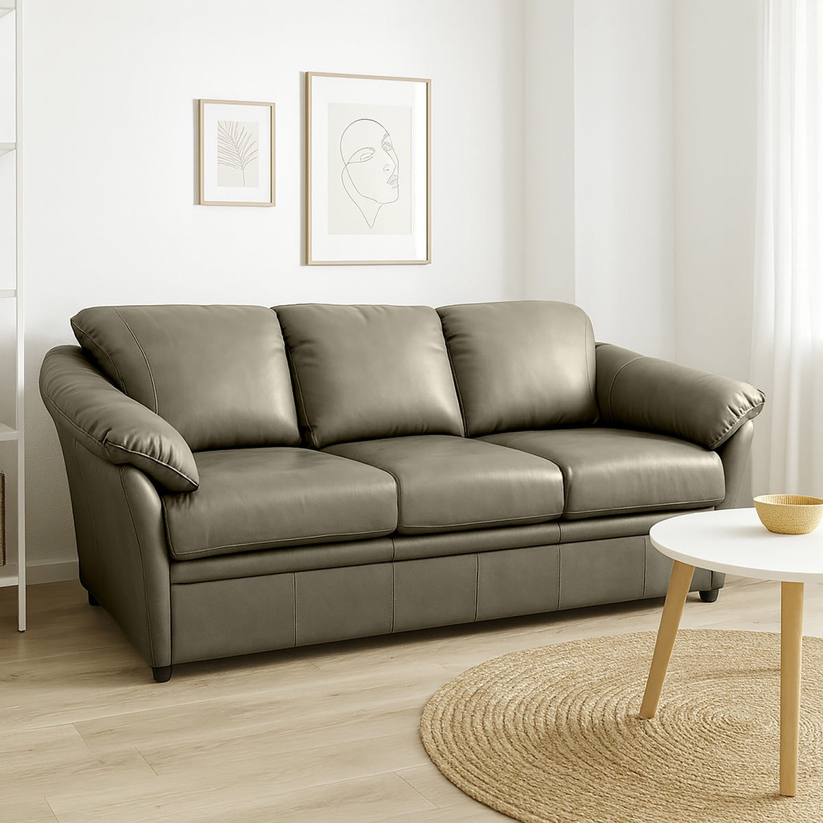 Lyons Leather Sofa