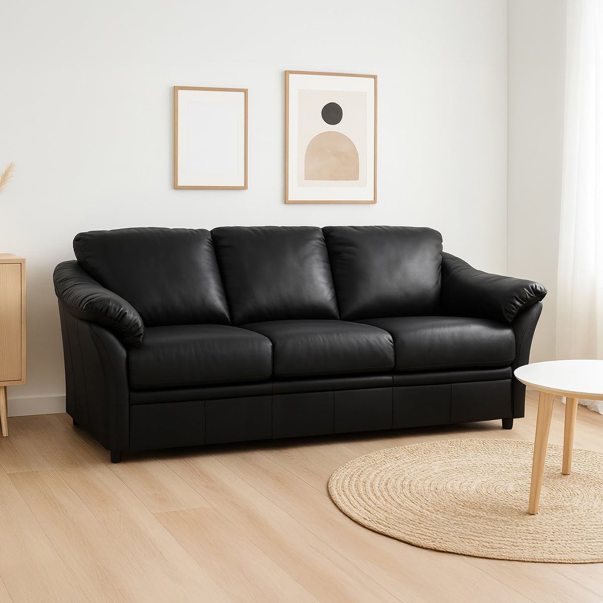 Lyons Leather Sofa Sleeper