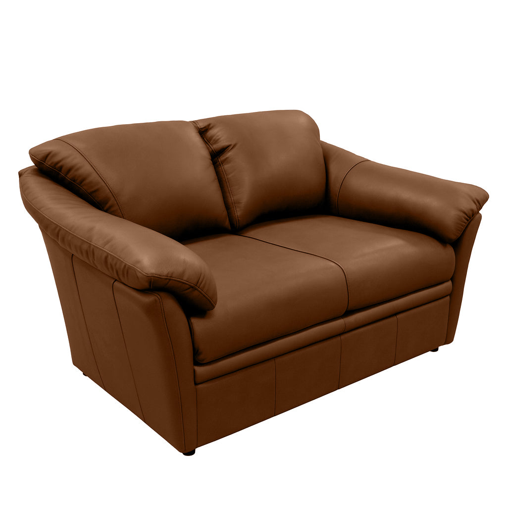Benson Leather Loveseat
