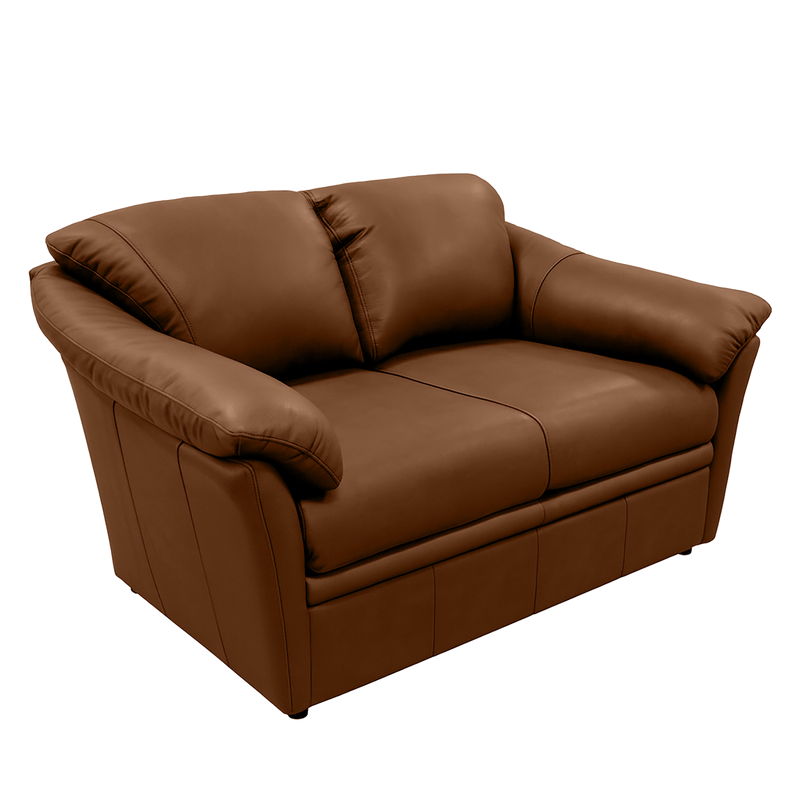Lyons Leather Loveseat