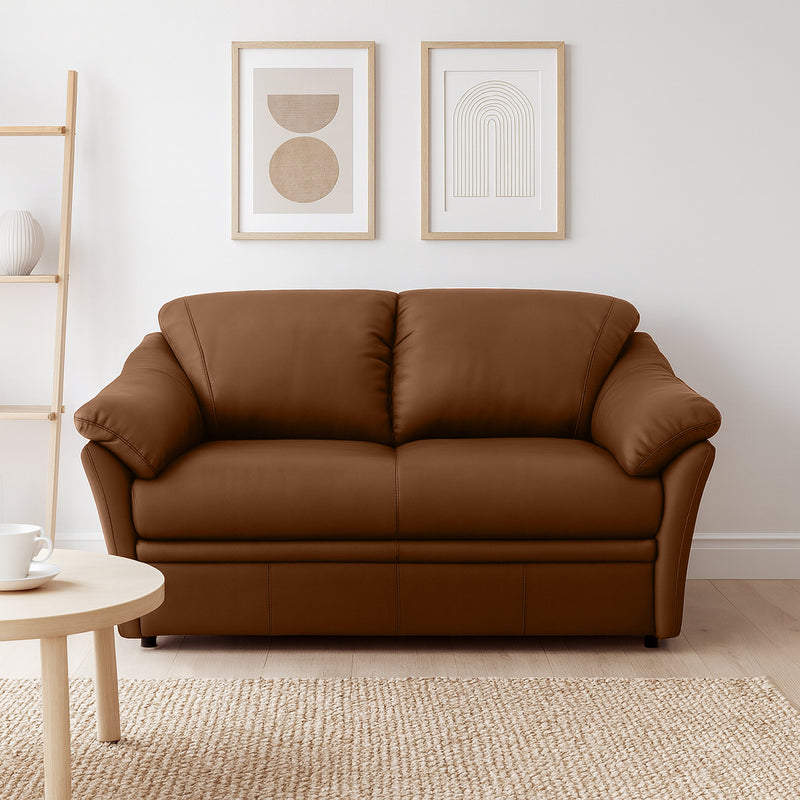 Lyons Leather Loveseat
