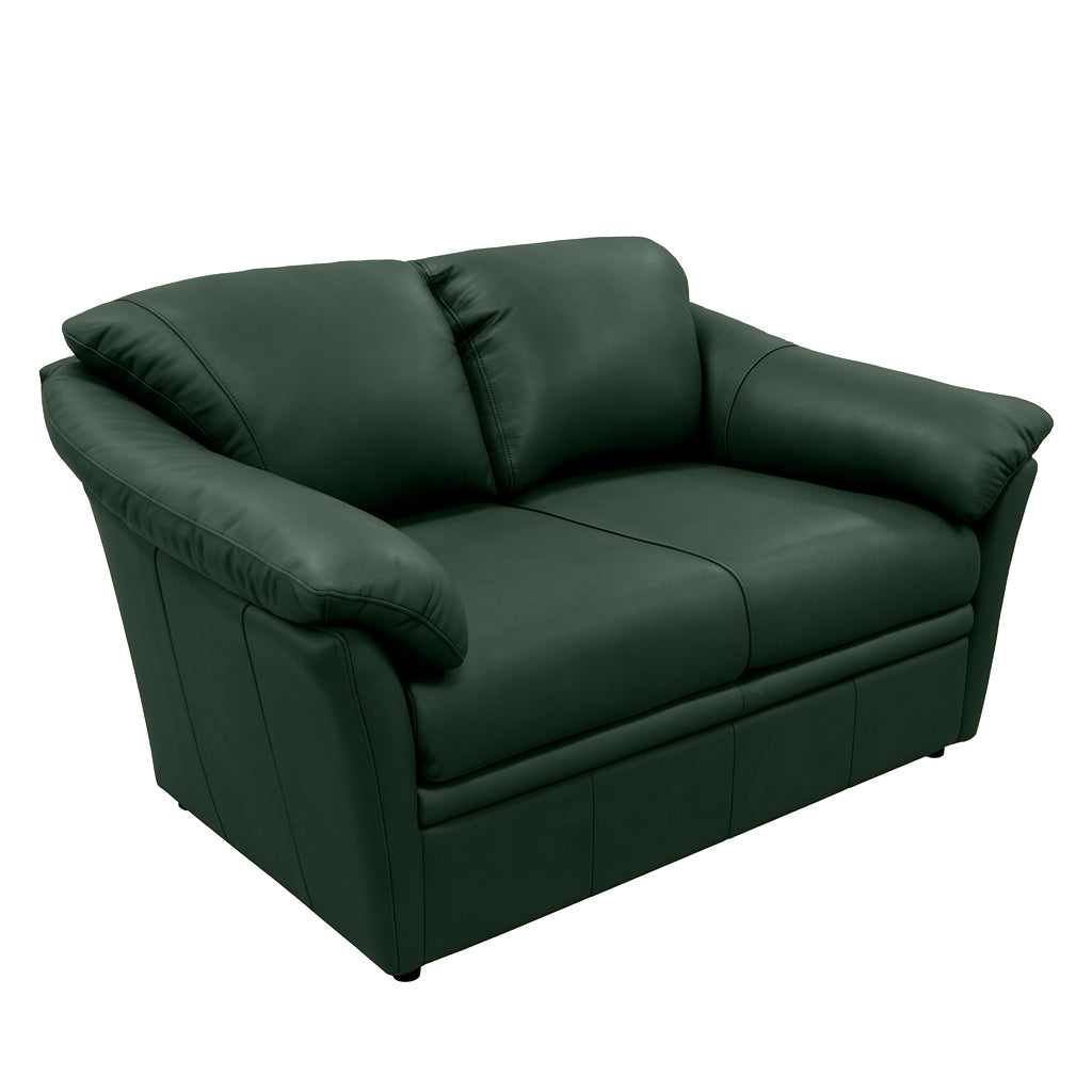 Benson Leather Loveseat