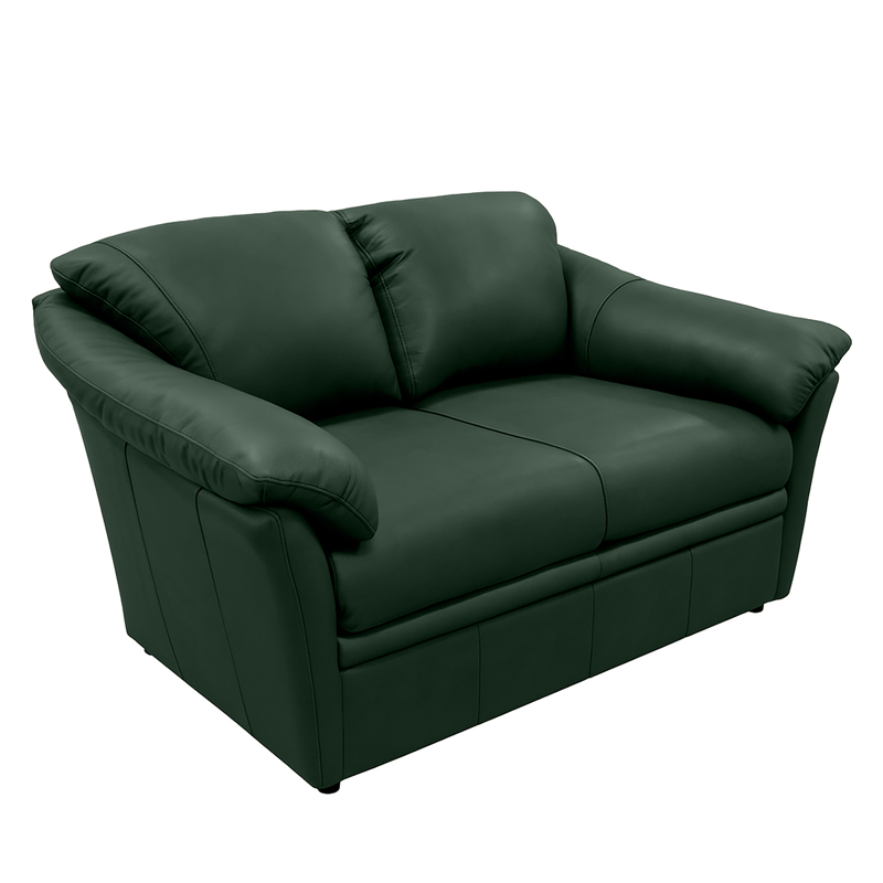 Lyons Leather Loveseat