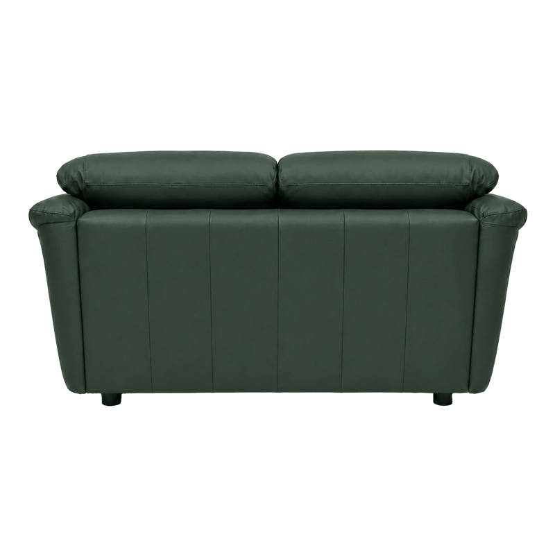 Lyons Leather Loveseat - Coja